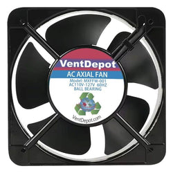 $1687.13 - 5 Pzas, Aspas 6"Ø, 171CFM, 289m³/hr, 110V, 27W, 0.3A, 56dB, 60Hz. , MXFFW-005, Empaque: 75X75X25 cm, 4kg, Envío: 60 Días