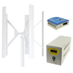 $163709.34 - Generador 2000W, 48V, Vientos de 3 a 45m/s, 5 Aspas, -40°C a 80°C, Controlador 2000W, 48V, Inversor 2000W, 220V, 1F, 60Hz,Off Grid., MXLGH-002, Empaque: 60X138X35 cm, 55kg, Envío: 20 Días