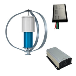 $41600.09 - Generador 300W, 12V, Vientos de 3 a 45m/s, 3 Aspas, -40°C a 80°C, Controlador 300W, 12V, Inversor 300W, 220V, 1F, 60Hz, Off Grid., MXCLE-002, Empaque: 105X135X105 cm, 20kg, Envío: 25 Días