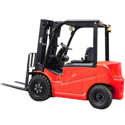 $926569.25 - 2.5T, Altura 4.5m, Eléctrico 10hrs, Llanta Neumático, Horquillas de 122cm, Sin Desplazador Lateral de H, MXTER-002, Empaque: 3085X1080X2170 cm, 2590kg, Envío: 30 Días