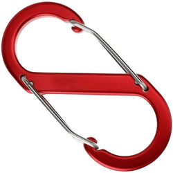 $72.74 - 1Pza, 10kg, Forma S, Bloqueo Automático, Rojo, Aleación de Aluminio., MXTKR-001, Empaque: 3X6X1 cm, 0.005kg, Envío: 0 Días