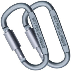 $120.21 - 2Pzas, 7.8x4.8cm, Gris, 150kg, Forma D, Bloqueo Automático Roscado, Aleación de Aluminio., MXGIP-002, Empaque: 6X10X4 cm, 0.040kg, Envío: 20 Días