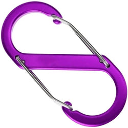 $72.74 - 1Pza, 10kg, Forma S, Bloqueo Automático, Morado, Aleación de Aluminio., MXTKE-001, Empaque: 3X6X1 cm, 0.005kg, Envío: 0 Días