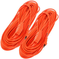 $331.02 - 2Pzas, 2x20m, 16 AWG, 3 Contactos, 127V, 15A, PVC/AluCobre, Naranja., MXOWA-002, Empaque: 33X13X20 cm, 2.660kg, Envío: 3 Días