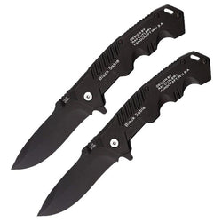 $589.98 - 2Pzas, Cuchilla Plegable Semiautomática, Mango Negro, Chuchilla Negra., MXBRZ-002, Empaque: 24X7X2 cm, 0.3kg, Envío: 0 Días