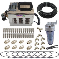 $34043.75 - 2 LPM, 8 Anillos de 14" Ø, 32 Boquillas, 0.75 Kw, 1.02041 Hp, 110/220V, 80m, Temperatura máxima del agua 40 °C, 1F, 60Hz., MXPRN-002, Empaque: 50X70X45 cm, 42kg, Envío: 15 Días