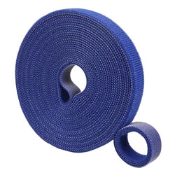 $111.79 - 1 pza, 5m, 12mm, Azul, Rollo Velcro Doble Cara, Hook Loop., MXUHL-001, Empaque: 9X9X3 cm, 0.04kg, Envío: 0 Días