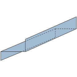 $4135.23 - Perfil B, Marco Inferior 8x2x2x120", Int/Ext, Inox 304 C.24, MXFXL-126, Empaque: 22X306X2 cm, 8.6kg, Envío: 6 Días