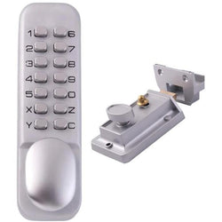 $2595.50 - Grosor Puerta: 35 a 60mm, Plata, Teclas Mecánicas, No requiere fuente de Energía., MXLIL-001, Empaque: 14X8X22 cm, 1kg, Envío: 0 Días