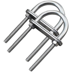 $285.09 - 2Pzas, M5x78mm, Acero Inox 304, Perno U Redondo, Plateado., MXIOG-002, Empaque: 9X6X3 cm, 0.100kg, Envío: 0 Días