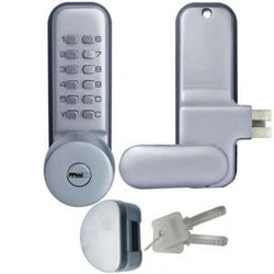 $4010.42 - Grosor puerta 28 a 65mm, Cromo Satinado, Juego de Llaves, Teclas Mecánicas, Aleación de Zinc., MXCOC-001, Empaque: 16X26X16 cm, 4.0kg, Envío: 15 Días