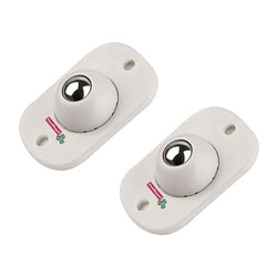 $36.40 - 1Pza, Blanco, 45x14x28mm, Plástico/Metal, Base Rueda Giratoria Adherible, MXRHZ-000, Empaque: 3X2X2 cm, 0.01kg, Envío: 0 Días