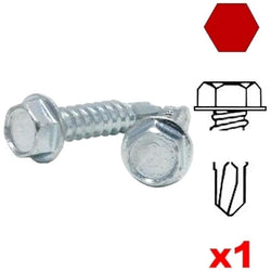 $18.57 - 1Pza, #14, 6.3mmØ, Long:3 1/2", Dado 3/8", Cabeza Hexagonal, Entrada Hexagonal, Punta:Broca, MXGLH-089, Empaque: 5X5X5 cm, 0.003kg, Envío: 3 Días