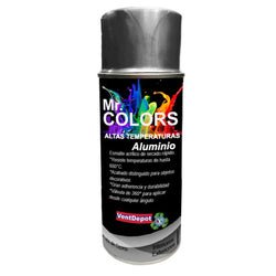 $391.92 - Aluminio, Alta Temperatura, Temp. Max.650°C, 400ml, Interiores y Exteriores, Válvula 360°, Secado Rápido., MXTIP-002, Empaque: 7X20X6 cm, 0.42kg, Envío: 0 Días