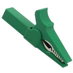 $67.60 - 1Pza, Pinza de Cocodrilo, 55mm, Plástico aislante, Verde., MXJER-001, Empaque: 8X8X1 cm, 0.06kg, Envío: 0 Días