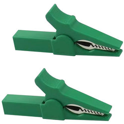 $120.21 - 2Pzas, Pinza de Cocodrilo, 55mm, Plástico aislante, Verde., MXJER-002, Empaque: 8X8X2 cm, 0.12kg, Envío: 0 Días