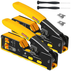 $1028.54 - 2Pzas, 2 Pinzas Ponchadoras, 2 Desarmadores, 2 Navajas de Repuesto., MXMNN-002, Empaque: 22X11X6 cm, 0.660kg, Envío: 0 Días