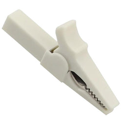 $70.19 - 1Pza, Pinza de Cocodrilo, 55mm, Plástico aislante, Blanco., MXJEK-001, Empaque: 8X8X1 cm, 0.06kg, Envío: 0 Días