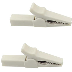 $125.39 - 2Pzas, Pinza de Cocodrilo, 55mm, Plástico aislante, Blanco., MXJEK-002, Empaque: 8X8X2 cm, 0.12kg, Envío: 0 Días