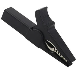 $67.60 - 1Pza, Pinza de Cocodrilo, 55mm, Plástico aislante, Negro., MXJEL-001, Empaque: 8X8X1 cm, 0.06kg, Envío: 0 Días