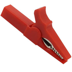 $67.60 - 1Pza, Pinza de Cocodrilo, 55mm, Plástico aislante, Rojo., MXJEN-001, Empaque: 8X8X1 cm, 0.06kg, Envío: 0 Días