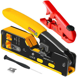 $573.41 - 1Pza, 1 Pinza Ponchadora, 1 Pelacables, 1 Desarmador, 1 Navaja de Repuesto., MXLIE-001, Empaque: 23X11X6 cm, 0.380kg, Envío: 0 Días