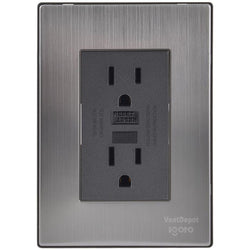 $310.11 - 1Pza, Contacto Duplex Falla Tierra, 125-250VCA, 15A, 50/60Hz, Plateado/Oxford, Acero Inoxidable/PC., MXIMF-001, Empaque: 9X14X6 cm, 0.150kg, Envío: 0 Días