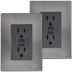 $590.22 - 2Pzas, Contacto Duplex Falla Tierra, 125-250VCA, 15A, 50/60Hz, Plateado/Oxford, Acero Inoxidable/PC., MXIMF-002, Empaque: 9X14X12 cm, 0.300kg, Envío: 0 Días