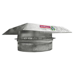 $368.63 - 12"Ø, Cal. 24, Lamina Galvanizada, Tapa Cuadrada, MXITC-010, Empaque: 39X8X39 cm, 0.90kg, Envío: 10 Días