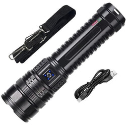 $1385.86 - 1Pza, Potencia 5V1A, Mecha 1500W+COB, Bateria 1500 mAh, 5 modos de iluminacion, IPX6, Carga Tipo C, Negro. , MXPZM-001, Empaque: 28X8X8 cm, 0.65kg, Envío: 0 Días