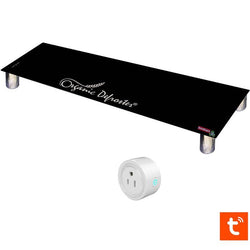 $6115.37 - 2Pzas, 115W, 1.0 A, 110V, 60H, 56x17x5cm, Apilable, Material Vidrio Templado, Infrarrojos FIR, Conector WiFi Incluído, Negro. , MXFOS-002, Empaque: 65X20X28 cm, 4.00kg, Envío: 8 Días