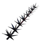 $556.68 - 1 Pza, 1m, 8 Picos, 8 Puntas, Forma de Maguey, Acero, Negro., MXPMB-001, Empaque: 16X12X101 cm, 2.3kg, Envío: 0 Días