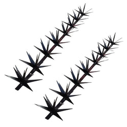 $1089.15 - 2 Pzas, 1m, 8 Picos, 8 Puntas, Forma de Maguey, Acero, Negro., MXPMB-002, Empaque: 32X12X101 cm, 2.3kg, Envío: 0 Días