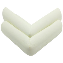 $82.99 - 2pzas, 5.5x5.5x2.4cm, Blanco, Tipo L, Protector Espuma Suave., MXCWT-002, Empaque: 8X8X10 cm, 0.006kg, Envío: 0 Días