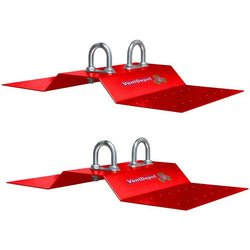 $5940.56 - 2Pzas, Lámina Galvanizada, Resistencia Ruptura 2.5Ton, Calibre 16, Rojo., MXSFR-002, Empaque: 42X8X21 cm, 3kg, Envío: 10 Días