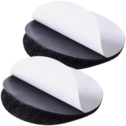 $30.18 - 2Pzas, Ø50mm, Negro, Adhesivo, Hook Loop., MXVLR-002, Empaque: 6X6X1 cm, 0.006kg, Envío: 0 Días