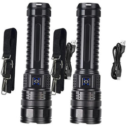 $2771.72 - 2Pzas, Potencia 5V1A, Mecha 1500W+COB, Bateria 1500 mAh, 5 modos de iluminacion, IPX6, Carga Tipo C, Negro., MXPZM-002, Empaque: 28X16X8 cm, 1.30kg, Envío: 0 Días