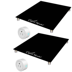$14697.15 - 2Pzas, 350W, 3.2A, 110V, 60Hz, 56x45x5cm, Apilable, Material Vidrio Templado, Infrarrojos FIR, Conector WiFi Incluído,Negro., MXHFA-002, Empaque: 65X20X60 cm, 12.00kg, Envío: 8 Días