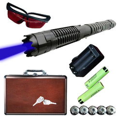 $7193.20 - Laser haz azul, 3000 a 4000mw, 36x4x4cm, 3km, Aluminio, Negro, Apuntador, MXMAY-001, Empaque: 36X4X4 cm, 0.235kg, Envío: 0 Días