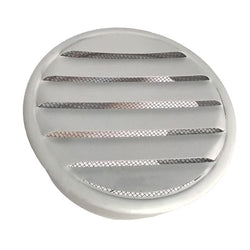 $295.01 - 4" Diámetro, 0.07" Ancho, Aluminio, Color Blanco, con Malla., MXRAC-001, Empaque: 14X14X1 cm, 0.014kg, Envío: 0 Días