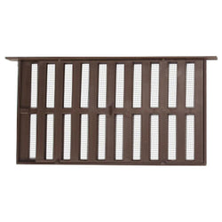 $792.03 - 16x9" Base X Altura, " Ancho,  Plástico de Polipropileno, Color Café  , con Malla.  , MXPGD-002, Empaque: 49X26X4 cm, 0.711kg, Envío: 0 Días