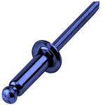 $54211.36 - 4000Pzas. # 6, Diámetro 1/4" ó 6.3mm,  Long: 3/4" ó 19.0mm,  Tipo Blind,  Acabado Azul Metálico. , MXRVU-088, Empaque: 18X24X35 cm, 4kg, Envío: 2 Días
