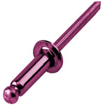 $54211.36 - 4000Pzas. # 6, Diámetro 1/4" ó 6.3mm,  Long: 3/4" ó 19.0mm,  Tipo Blind,  Acabado Bugambilia Metálico. , MXRVG-088, Empaque: 18X24X35 cm, 4kg, Envío: 2 Días