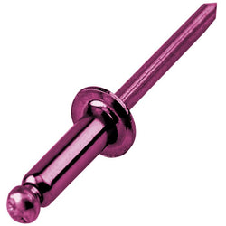 $54211.36 - 4000Pzas. # 6, Diámetro 1/4" ó 6.3mm,  Long: 3/4" ó 19.0mm,  Tipo Blind,  Acabado Bugambilia Metálico. , MXRVG-088, Empaque: 18X24X35 cm, 4kg, Envío: 2 Días