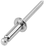 $54211.36 - 4000Pzas. # 6, Diámetro 1/4" ó 6.3mm,  Long: 3/4" ó 19.0mm,  Tipo Blind,  Acabado Aluminio Metálico. , MXRVM-088, Empaque: 18X24X35 cm, 4kg, Envío: 2 Días