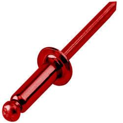 $54211.36 - 4000Pzas. # 6, Diámetro 1/4" ó 6.3mm,  Long: 3/4" ó 19.0mm,  Tipo Blind,  Acabado Rojo Metálico. , MXRVR-088, Empaque: 18X24X35 cm, 4kg, Envío: 2 Días