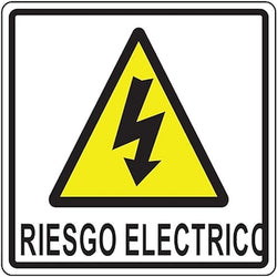 $69.55 - 20x25 cm, De Precaución, Riesgo Eléctrico, Normal, MXSPN-002, Empaque: 20X25X1 cm, 0.10kg, Envío: 0 Días