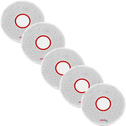 $2003.00 - 5Pzas, Alarma Visual Roja, Sensor Humo, 85 a 105dB, -10 - 50°C, Blanco, Baterias 2xAAA no Incluidas., MXKPO-002, Empaque: 12X40X8 cm, 2.5kg, Envío: 0 Días