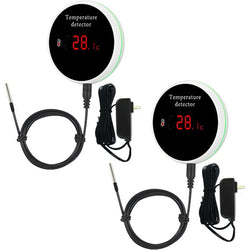 $2566.64 - 2 Pzas, Tuya, Wifi, 1m Sonda, -40 a 120°C, 2.4GHz, Batería 3.7V 600mAH (No Incluida), MXWTR-002, Empaque: 10X 9X 8 cm, 0.20kg, Envío: 0 Días