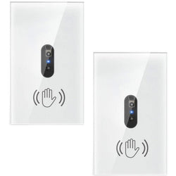 $800.32 - 2Pzas, 1Vía, Sensor Infrarojo, 3-10cm Detección, 100-240V AC, 50-60Hz, 800W, 10A, Blanco., MXISC-002, Empaque: 15X5X9 cm, 0.28kg, Envío: 0 Días